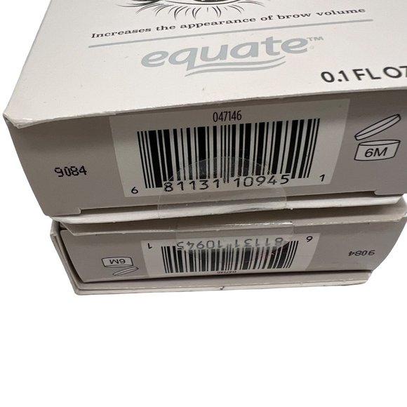 NEW Equate Tinted Brow Styling Gel Medium Brown Style Volumize Lot of 2 Boxes - Picture 3 of 5